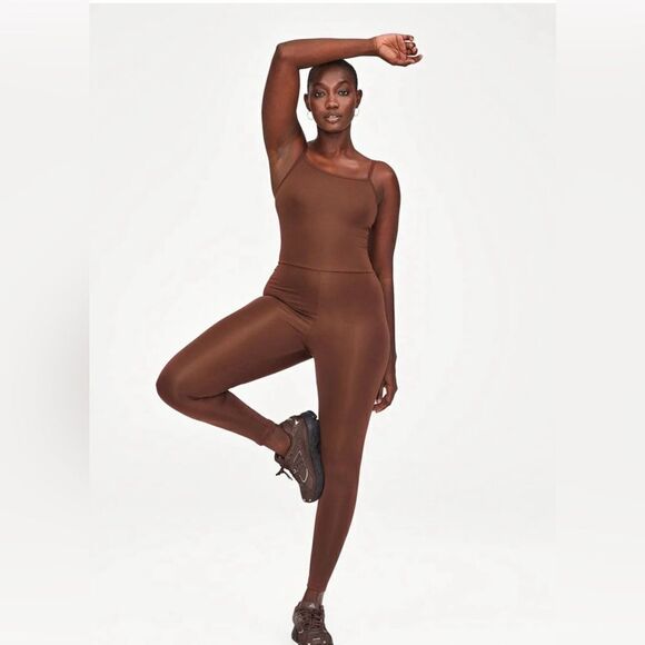 Girlfriend Collective Earth Cami Compressive Unitard - Picture 2 of 9